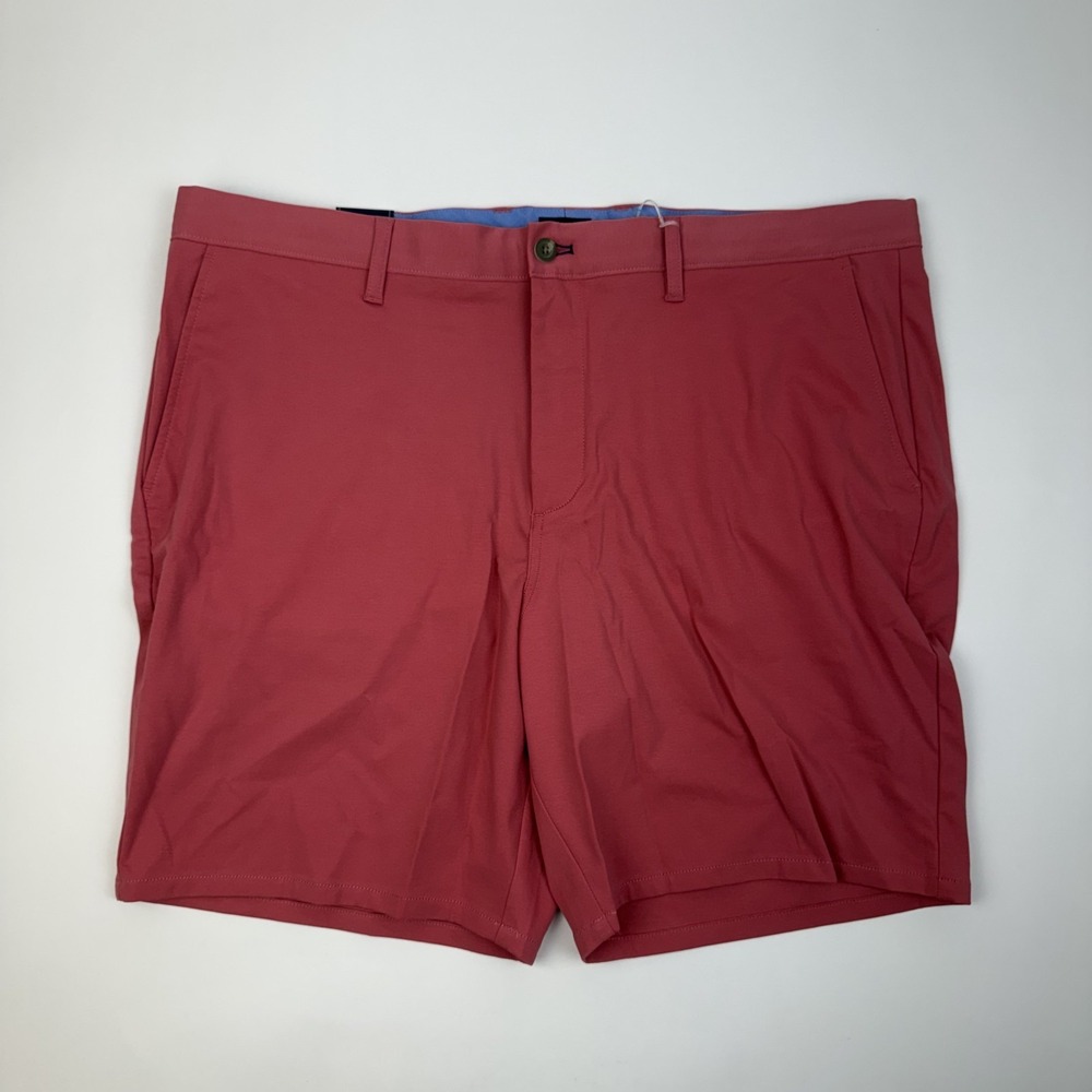 New Mens Johnnie-O Jupiters Stretch Cotton Red Performance Shorts Size 40 NWT